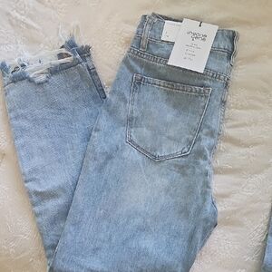 Insane Gene Light Blue Straight Leg Jeans